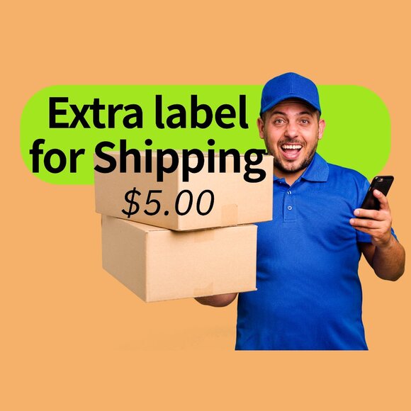 Extra label for shipping - Picture 1 of 1